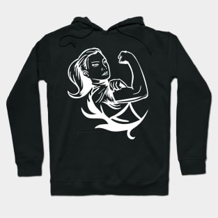 woman strong Hoodie